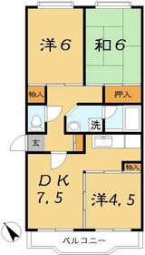 コートトライアングルの間取り