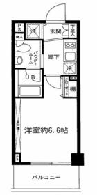 BRIZZ品川大井DUEの間取り