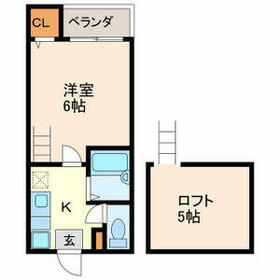 セジュール東別院の間取り