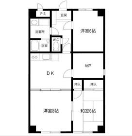 フィオーレ大山Ⅰの間取り