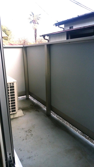 11/11 バルコニー