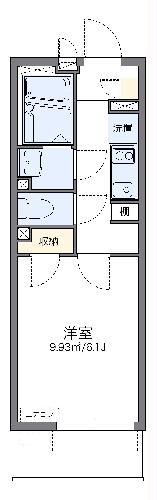 レオネクストラグレージュⅢの間取り
