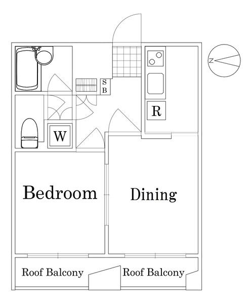 ルーブル井荻の間取り