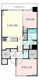 シティハウス草加の間取り