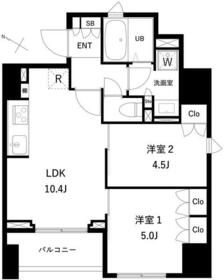 タスキプライムテラス本蓮沼の間取り