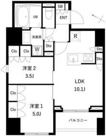 タスキプライムテラス本蓮沼の間取り