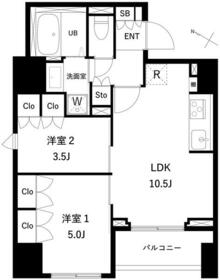 タスキプライムテラス本蓮沼の間取り