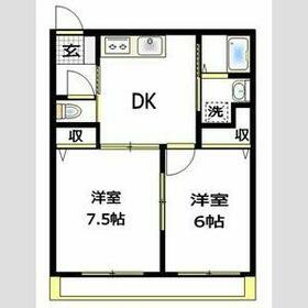 パークハイム相模Ⅱの間取り