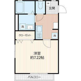 JLBグランエクリュ西新宿の間取り