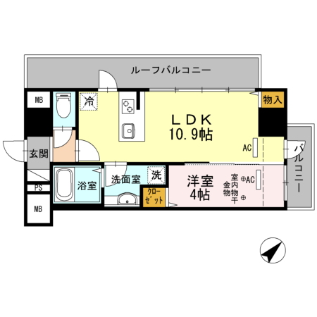 JP noie 早稲田の間取り