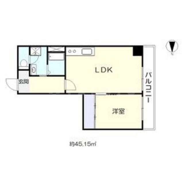 トウセン本町橋ビルの間取り