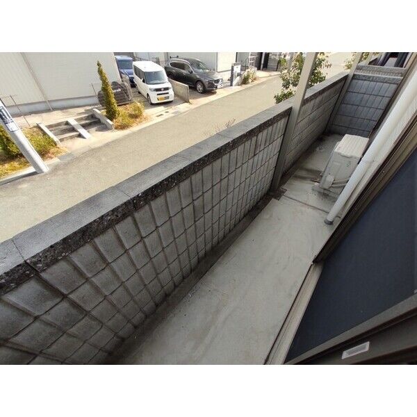 12/25 バルコニー