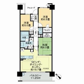 リライズガーデン西新井スカイレジデンスの間取り