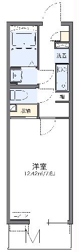 レオネクストアローマ稲毛の間取り
