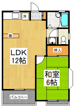 ホームズ大久保の間取り