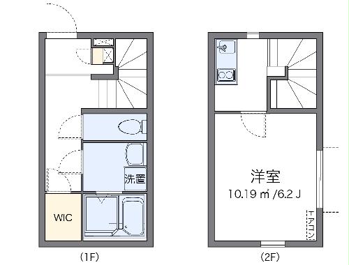 クレイノブリリアント N21の間取り