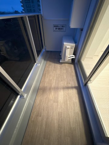 12/24 バルコニー