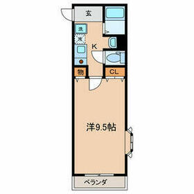 カサブランカの間取り