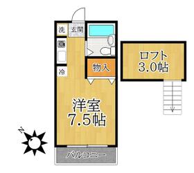 ニューアローズMⅡの間取り