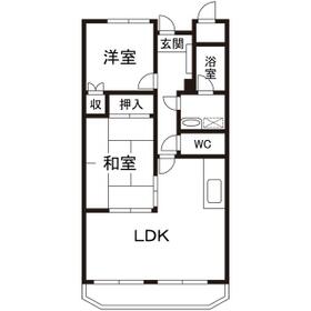 第3洋行ビル サンブルーメの間取り