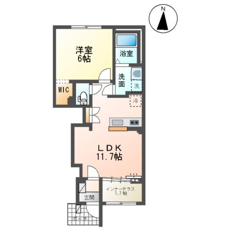 宗吾3丁目 アパートⅢ期新築工事の間取り