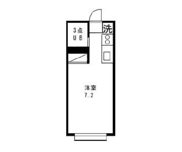 ツインハイツ秋山2の間取り