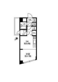 グランメール六本木の間取り