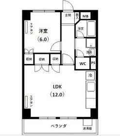 シャトレ代官山の間取り