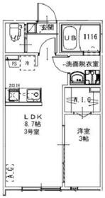 KEIAI RESIDENCE 常盤平の間取り