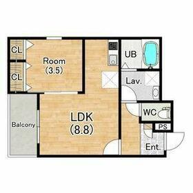 (仮称)ジーメゾン高石リュクスの間取り