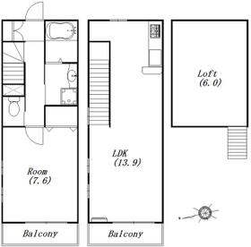 ボワ・リジェール・トワの間取り