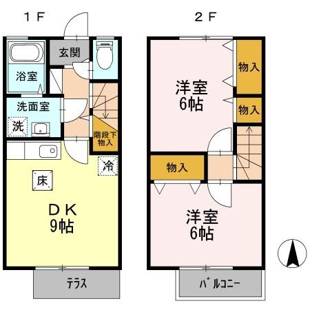 プログレス Ⅰの間取り