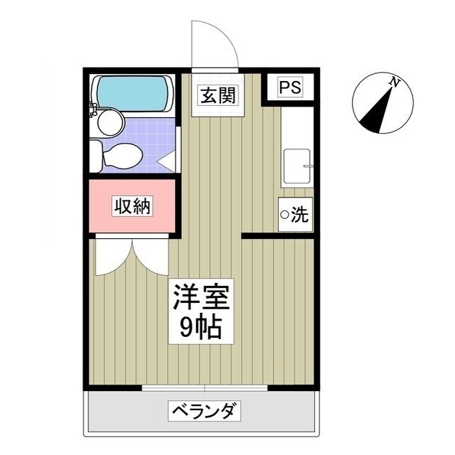 中葛西ロイヤルハイツⅢの間取り