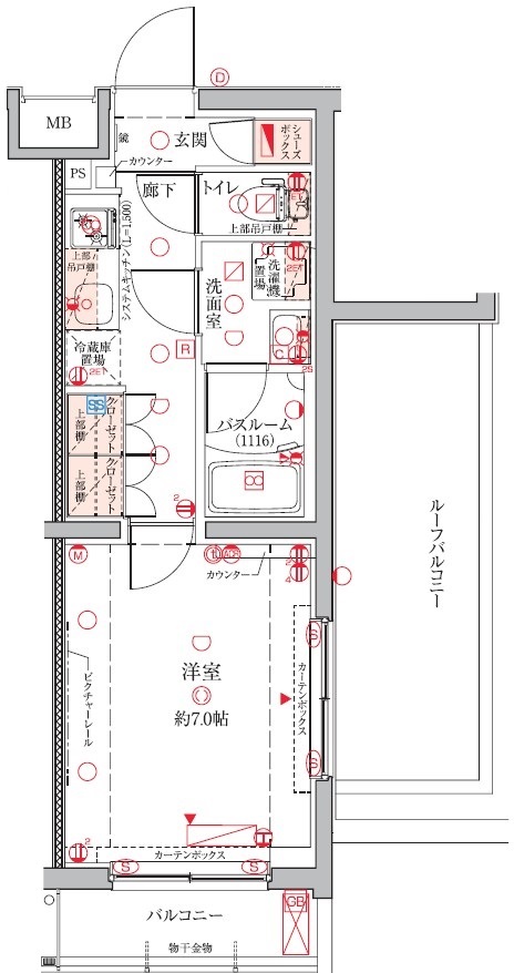 クレヴィスタ久が原の間取り