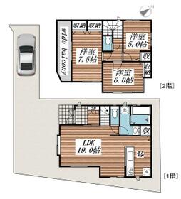 Sumai-to市川市北方町02の間取り