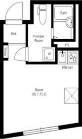Ludens大泉学園E-stの間取り