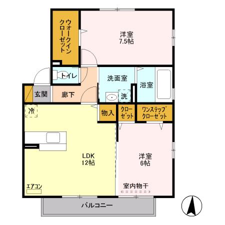 やまぼうしの間取り