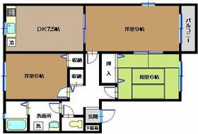 グレースタウン1番館の間取り