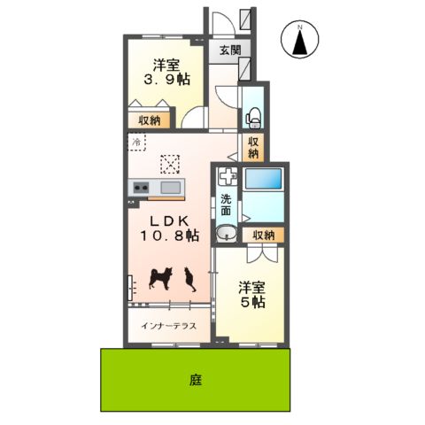 エスペランスYの間取り