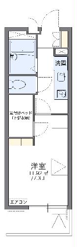 レオパレス和の間取り