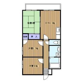 アースコンセプト綱島の間取り
