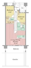 グランコートEAST25(0307)の間取り