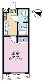 グランシャレー青砥の間取り