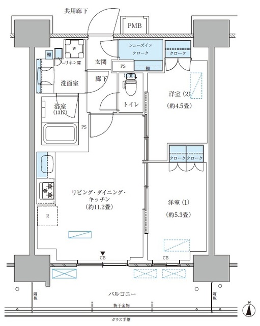 22/25 間取