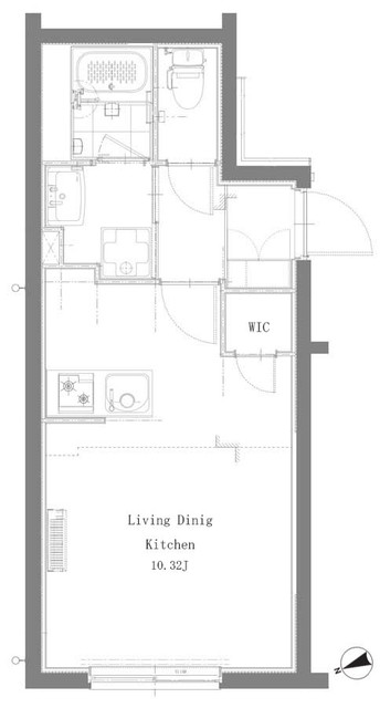 プロスタイルウェルス亀戸水神の間取り