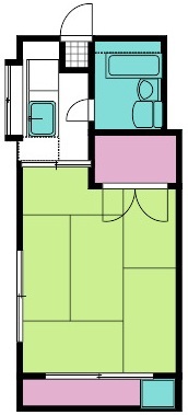 西町ハイツの間取り