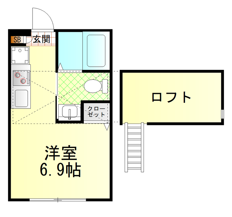 タックフォレスト保土ヶ谷の間取り