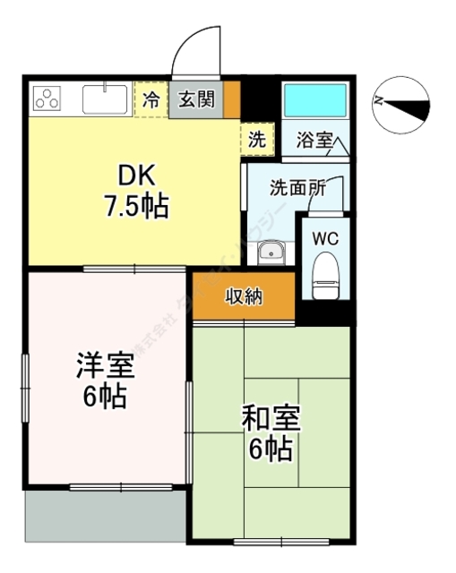 東松原ハウスの間取り