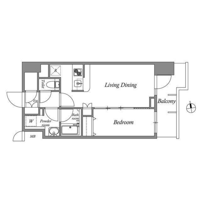 エスティメゾン東別院の間取り