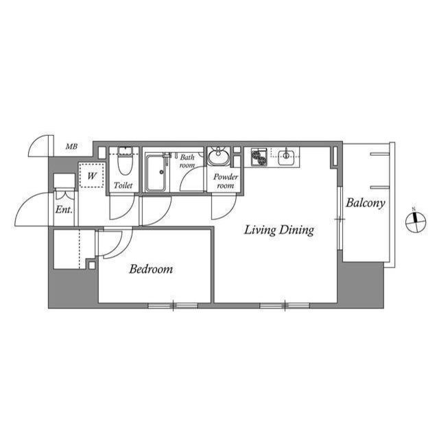 エスティメゾン東別院の間取り